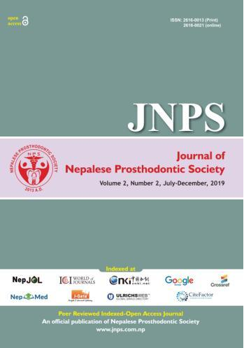 JNPS 2019, Volume 2 Number 2 (July - Dec)